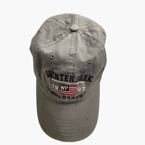 Winter Park Baseball Hat Cap 1927 Colorado WP Flag Adult Adjustable Strapback - Picture 2 of 8